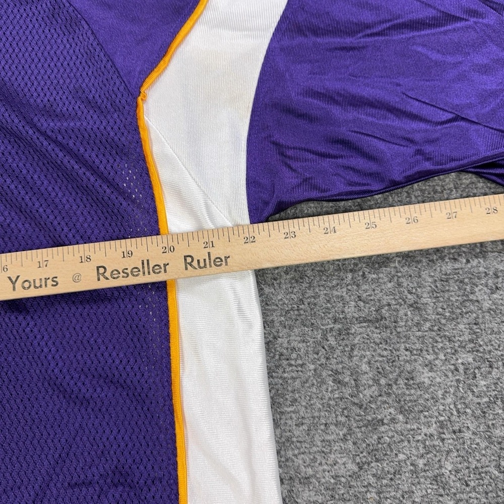 Minnesota Vikings Jersey Mens Medium Purple NFL Football Brett Favre 4 Reebok - Picture 13 of 16